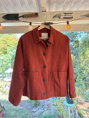 Madewell Rust-Colored Chore Jacket — Women’s Small